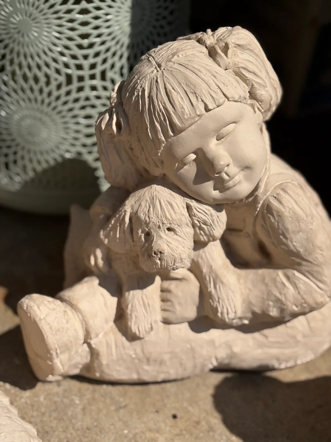 Austin Sculpture "Puppy Love" Figurine