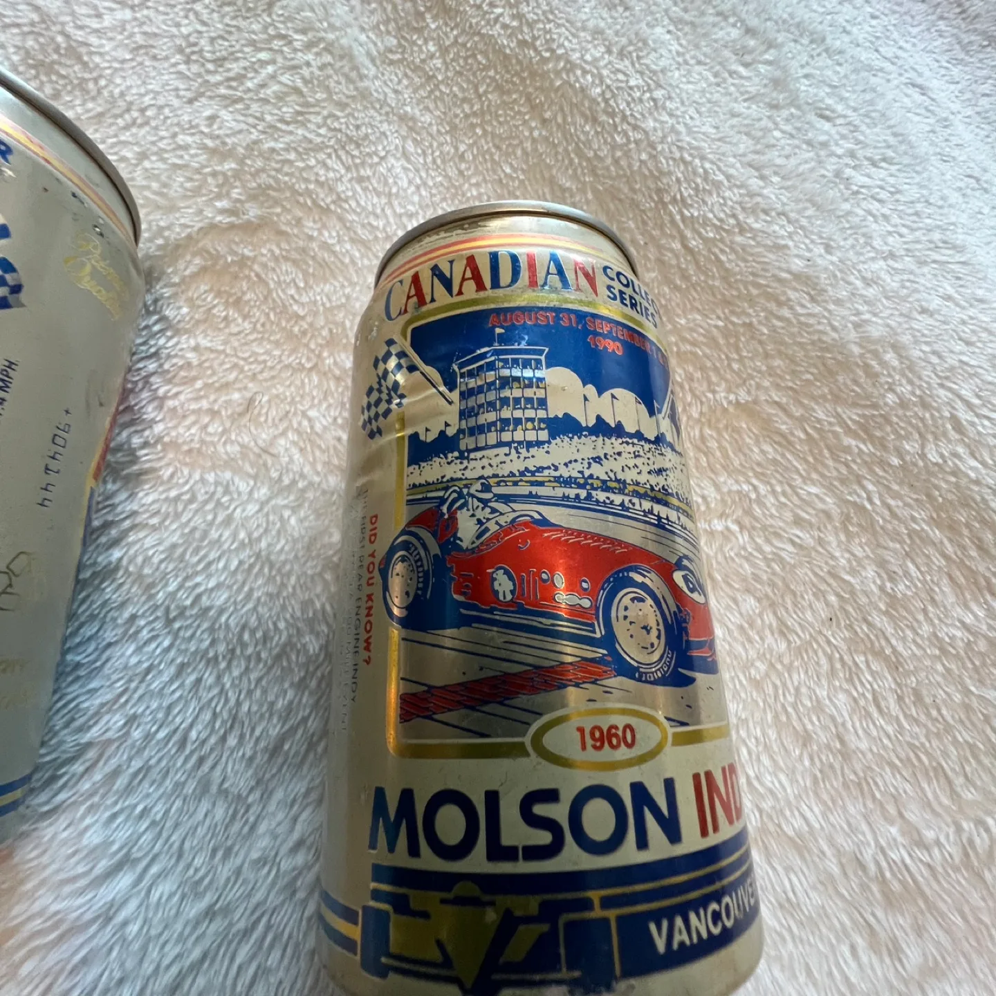 Vintage Molson Canadian Indy Collector Cans image indicator(6)