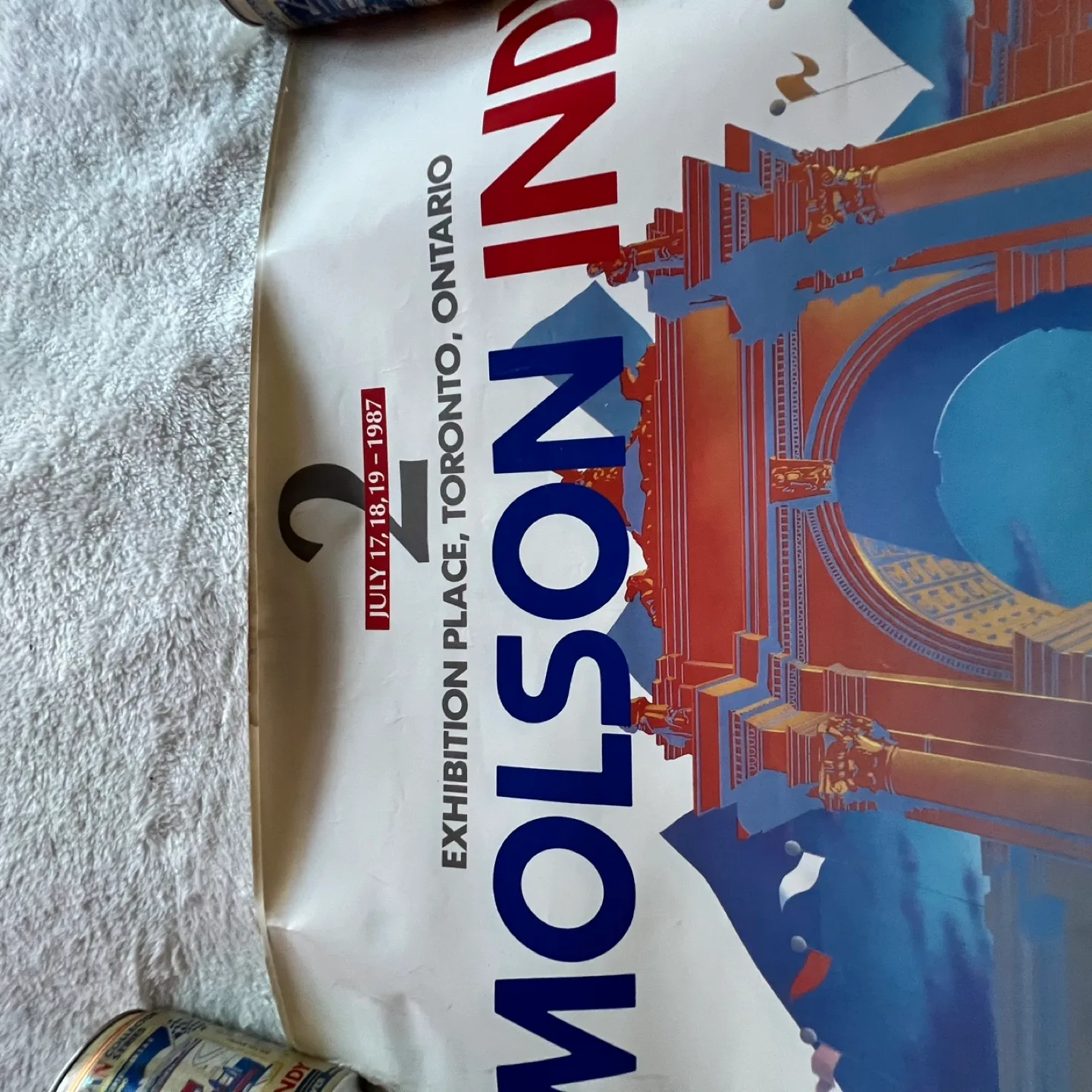 Vintage Molson Canadian Indy Collector Cans image indicator(9)