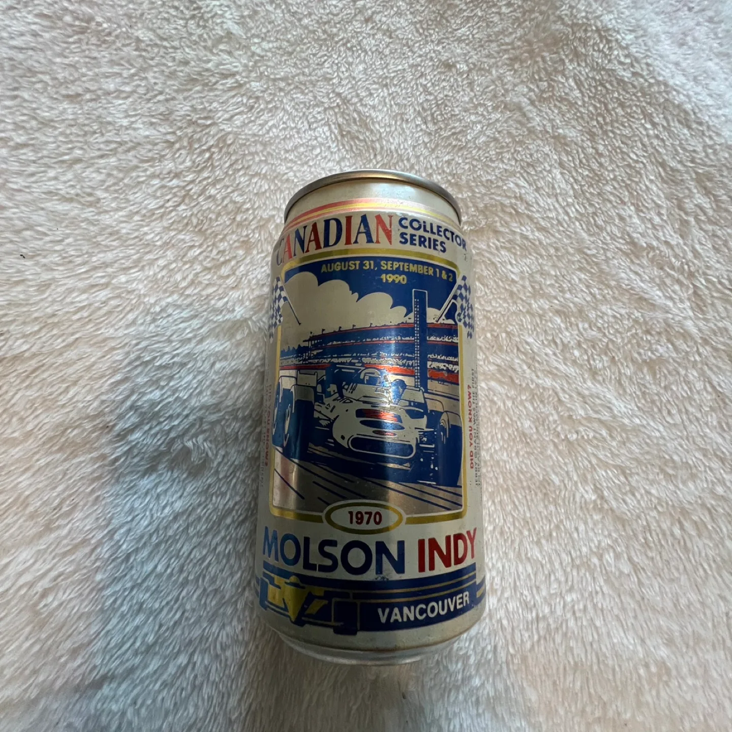 Vintage Molson Canadian Indy Collector Cans image indicator(5)