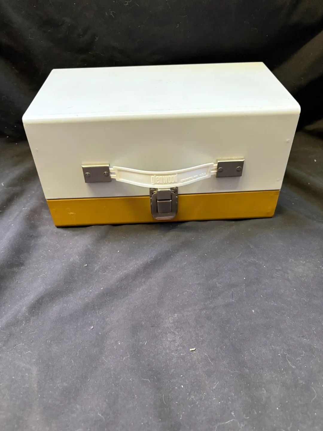 Vintage Glenwood Record Case with Records thumbnail