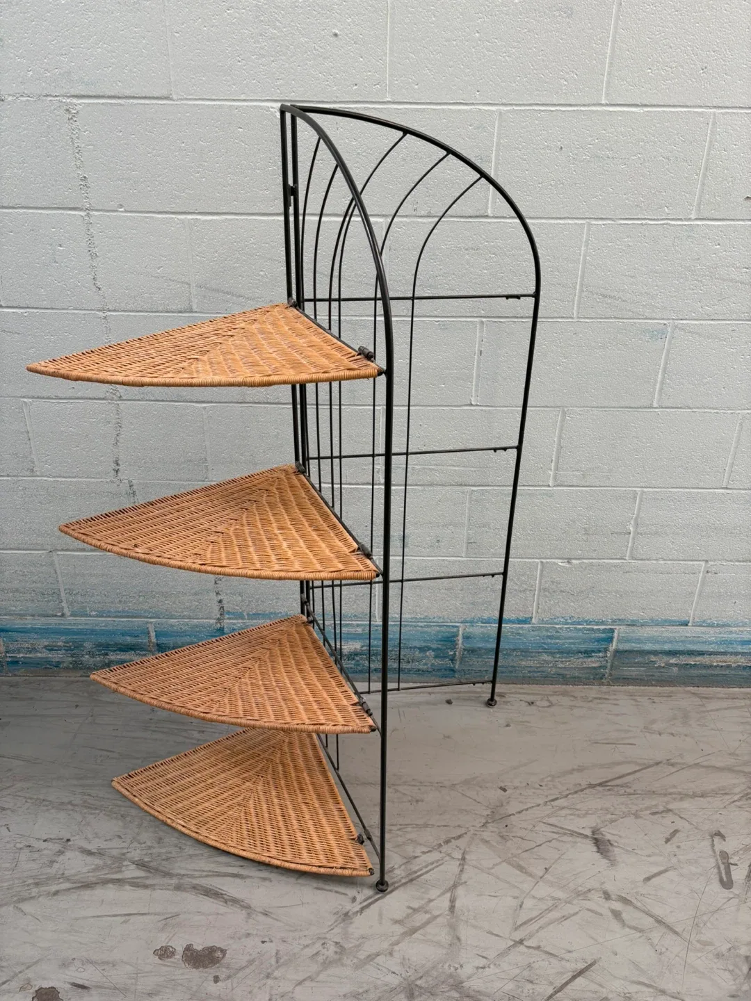Wicker Corner Shelf thumbnail