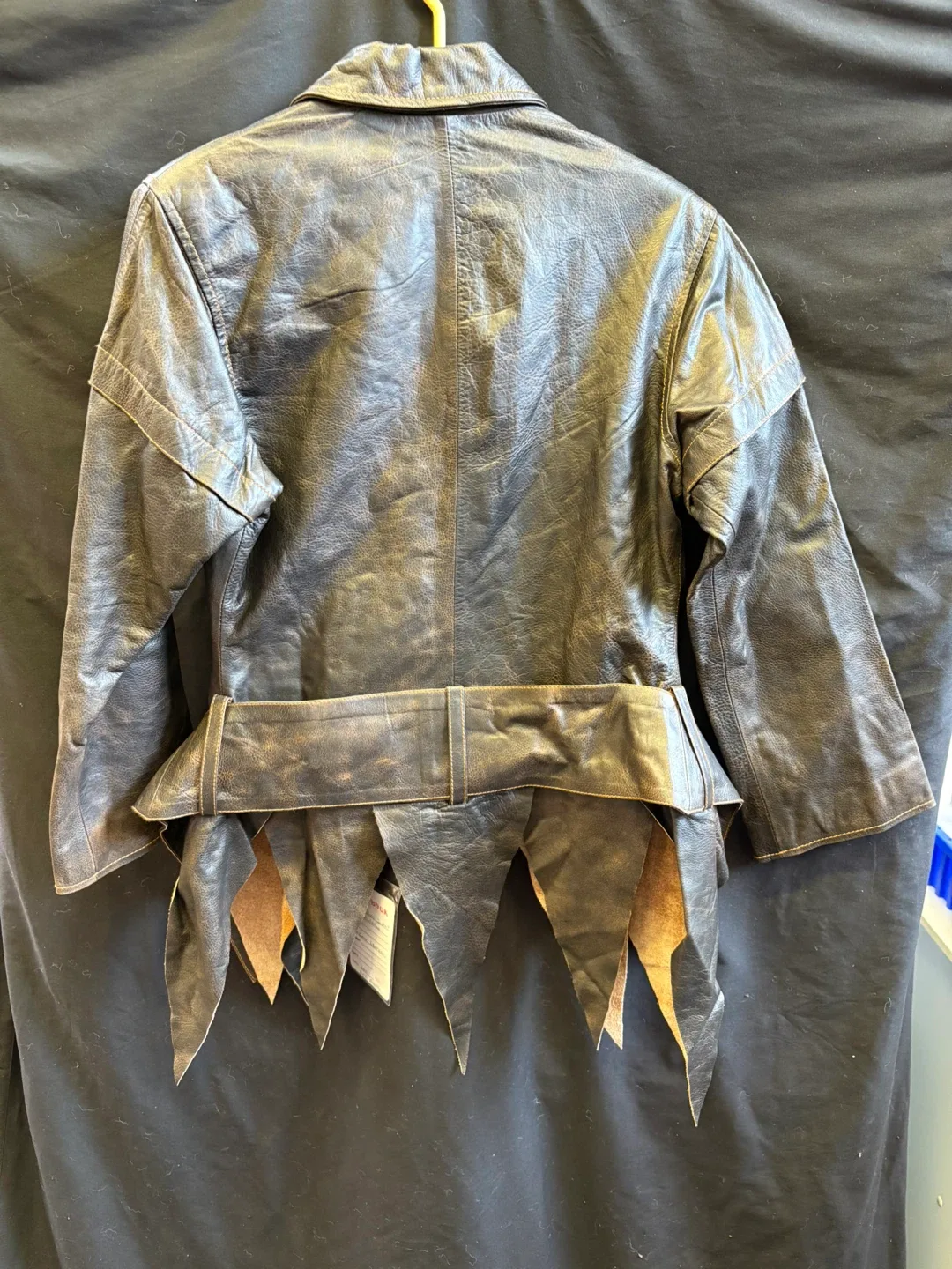 Toxic Fish UK Sheri Leather Jacket - Size M image indicator(5)