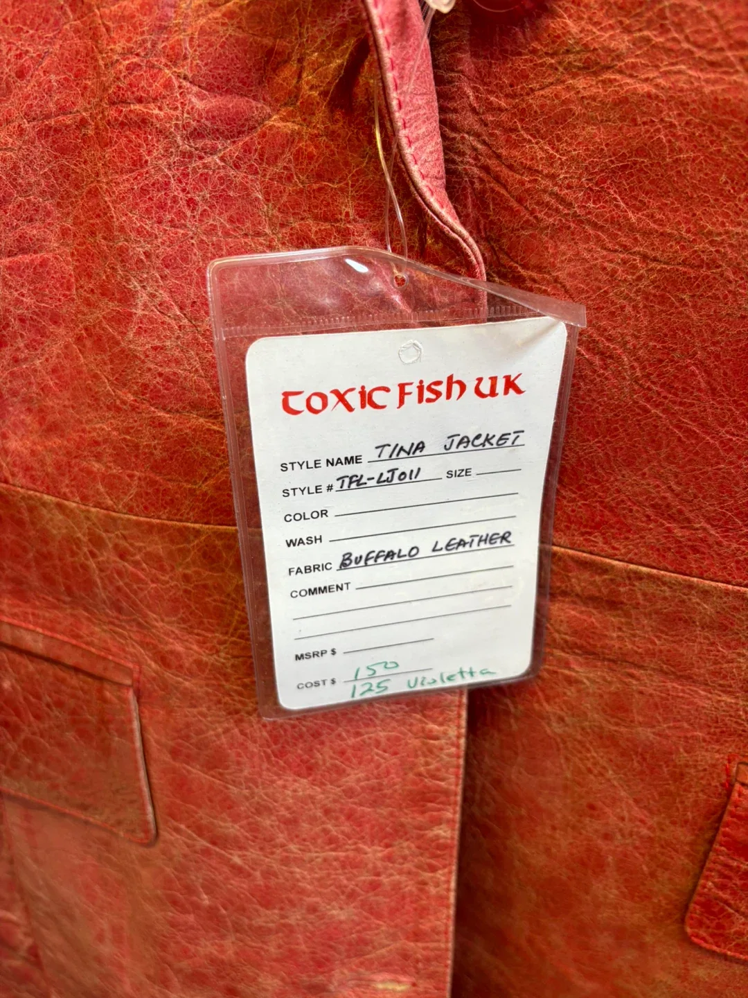 Toxic Fish UK Tina Jacket - Size XL image indicator(4)