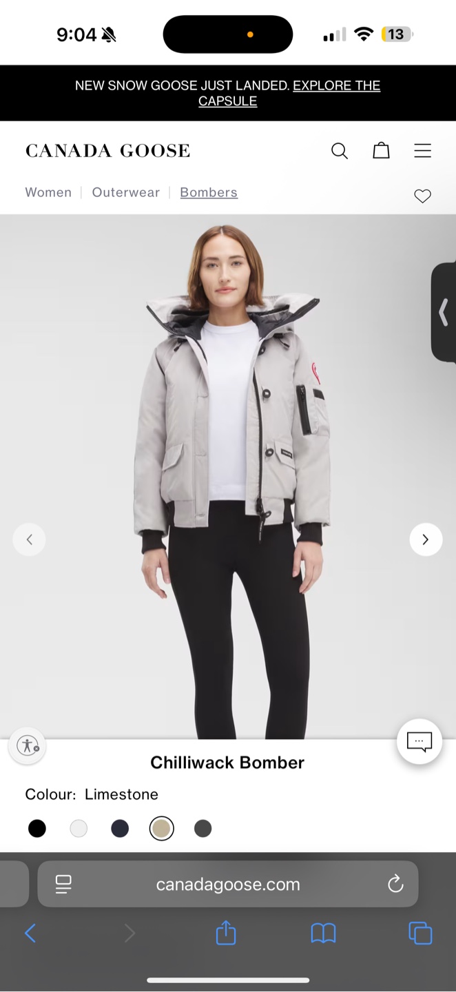 Canada Goose Chilliwack Bomber - Size S - photo 5