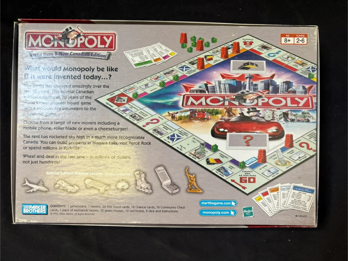 Monopoly The Here & Now Canadian Edition Board Game image indicator(2)