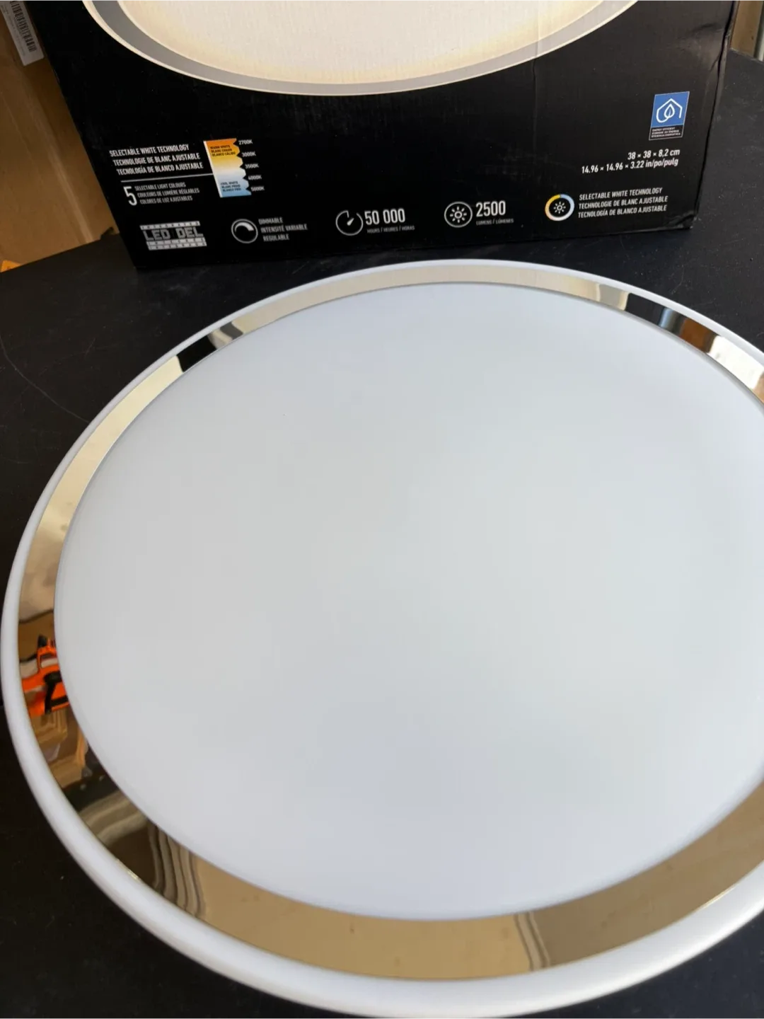 Artika Altitude LED Flush Mount Light - Chrome Finish image indicator(2)