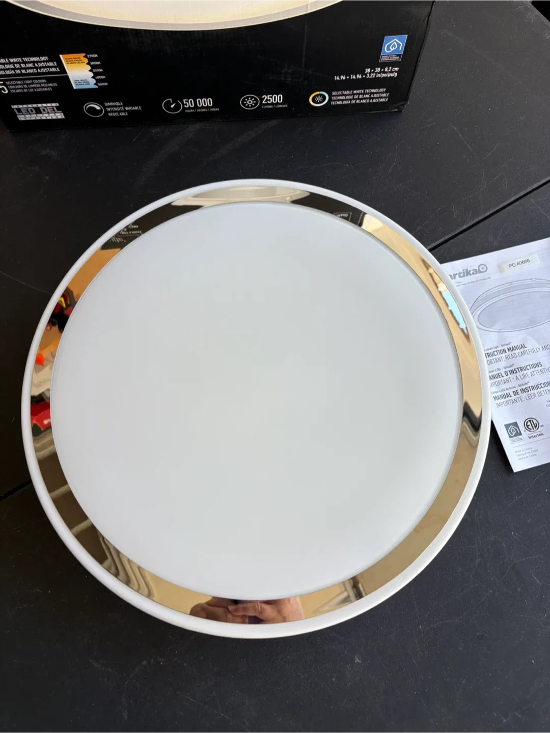 Artika Altitude LED Flush Mount Light - Chrome Finish image indicator(6)