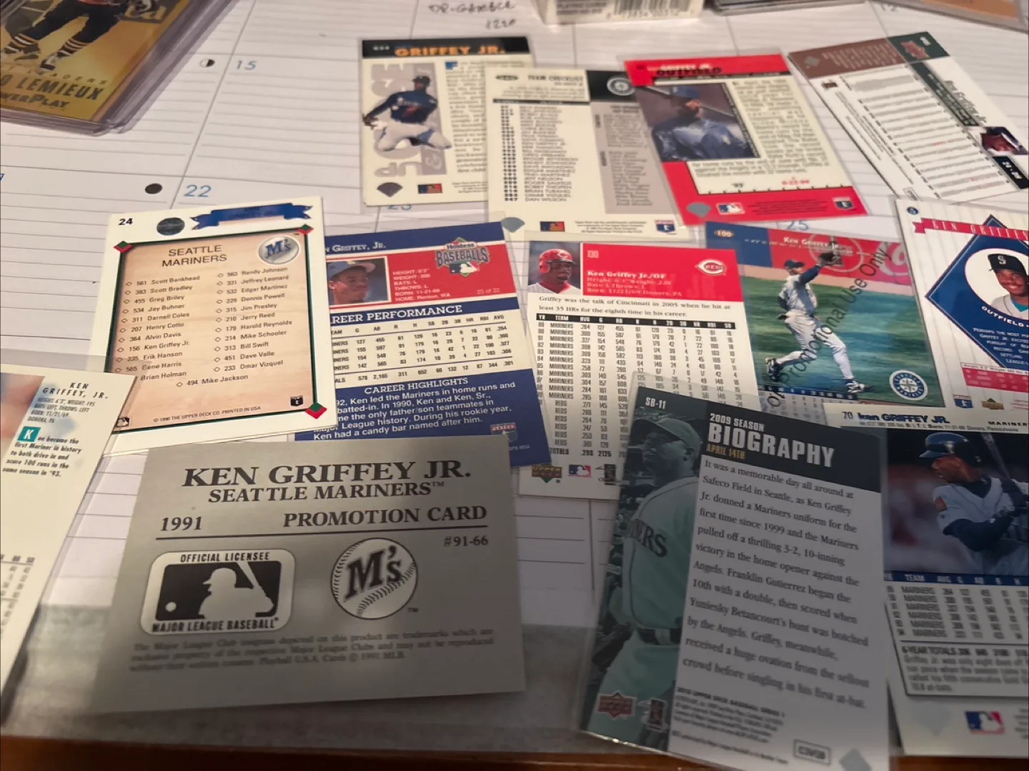 Ken Griffey Jr. Baseball Cards - Seattle Mariners image indicator(6)