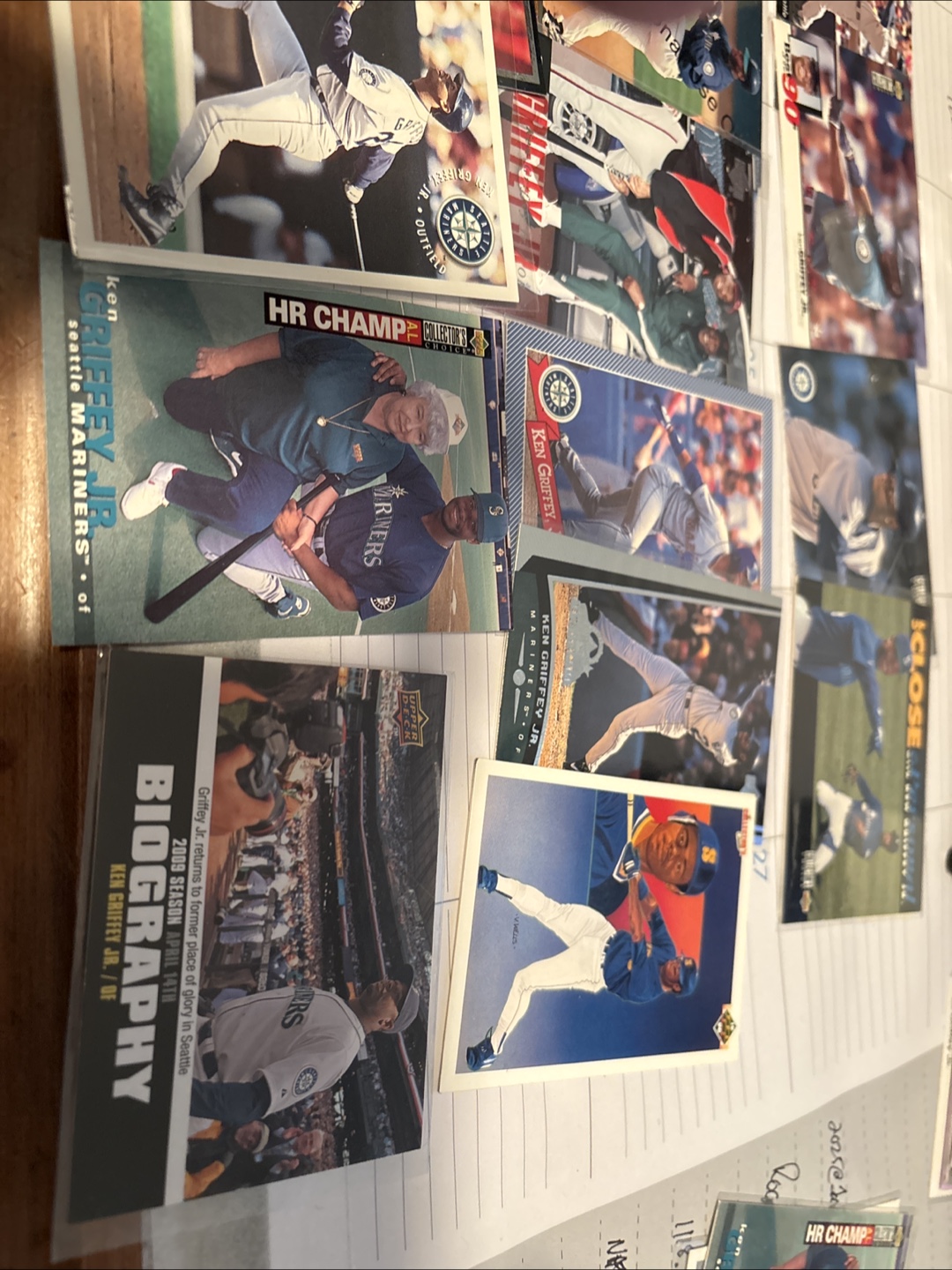 Ken Griffey Jr. Baseball Cards - Seattle Mariners - photo 4