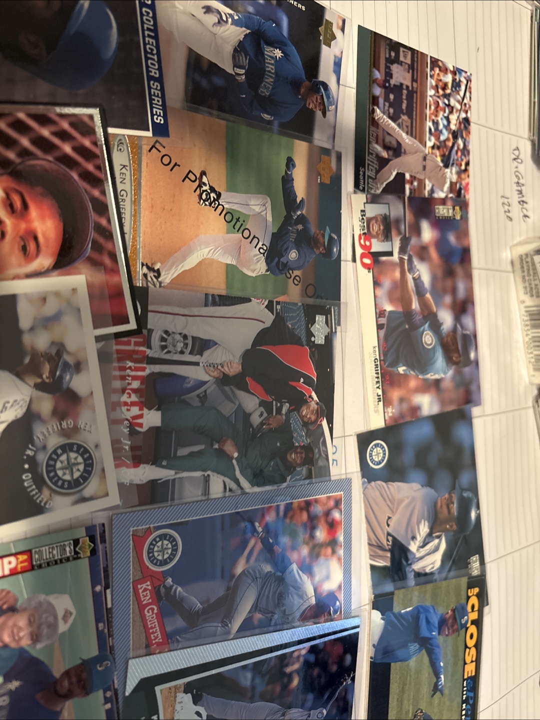 Ken Griffey Jr. Baseball Cards - Seattle Mariners - photo 3