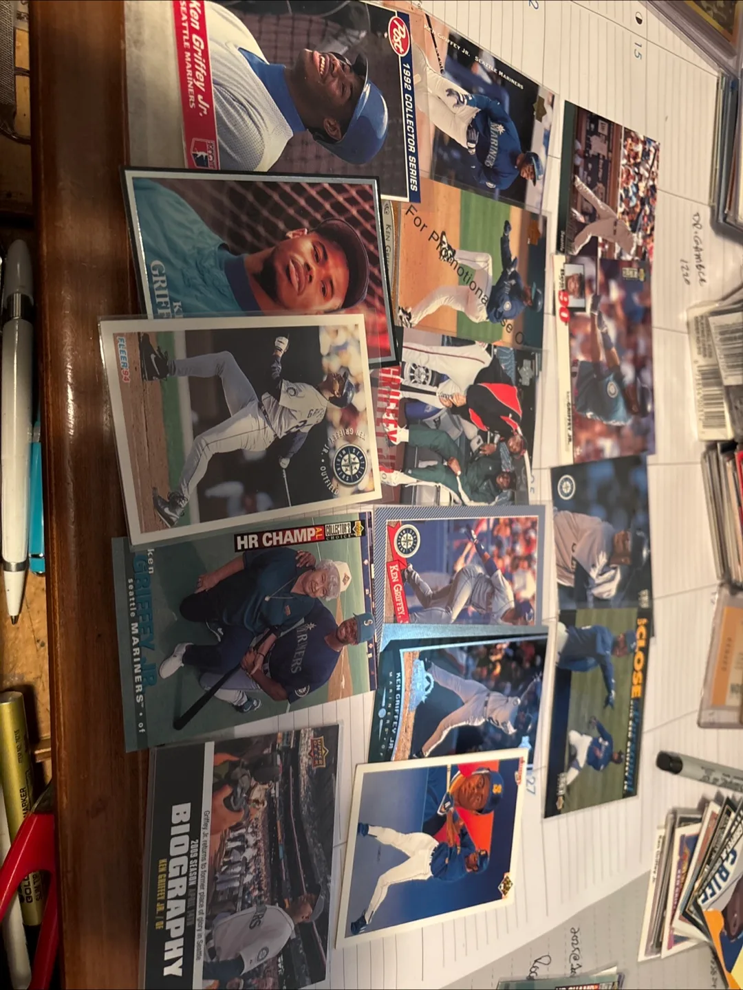 Ken Griffey Jr. Baseball Cards - Seattle Mariners thumbnail