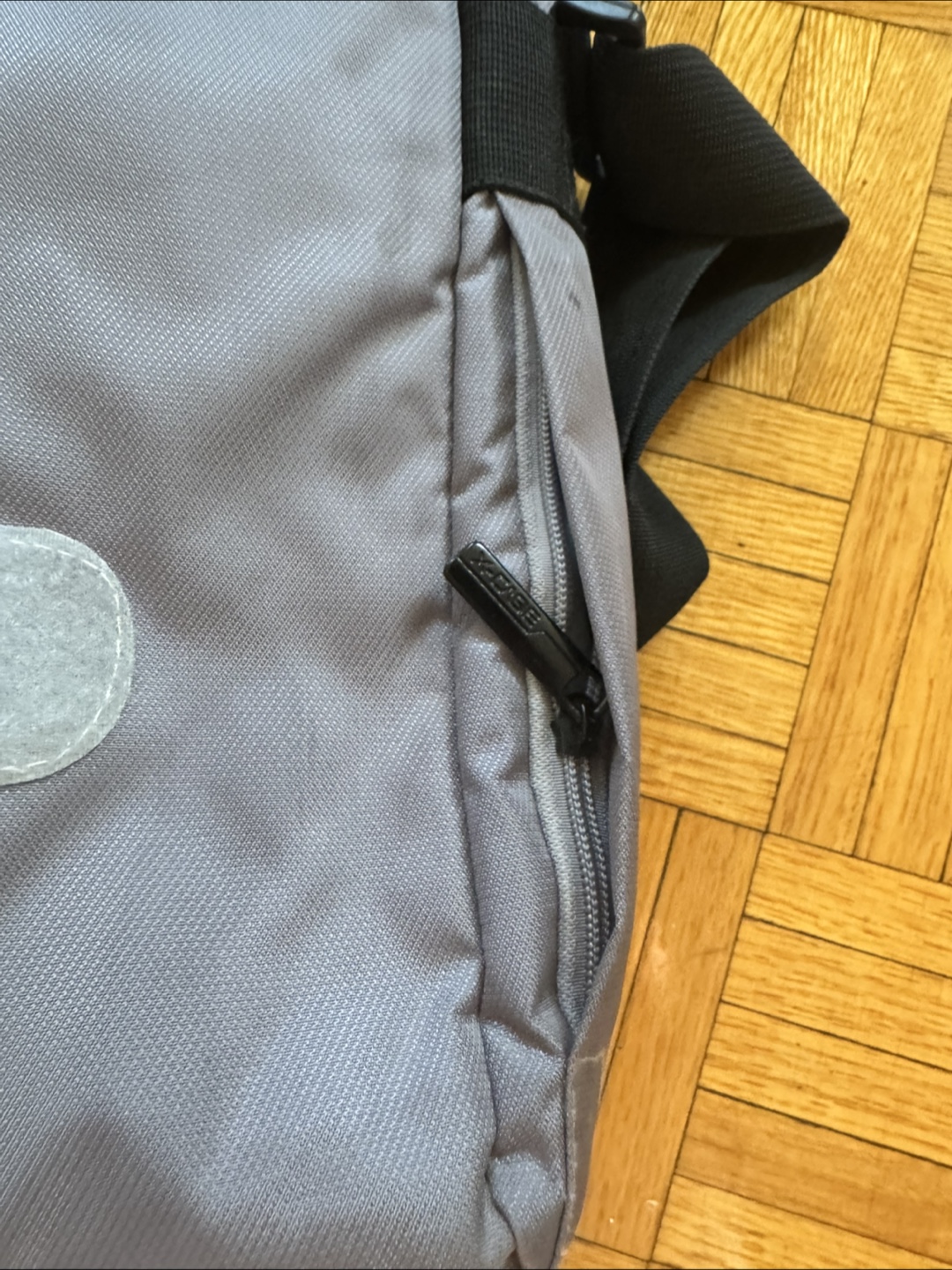 XCase Messenger Bag - Grey with Star Design - photo 4