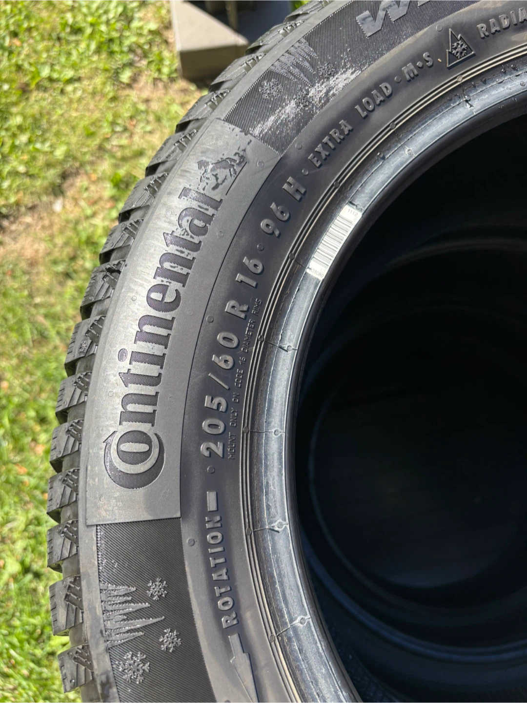 Continental Winter Tires 205/60 R16 - photo 3