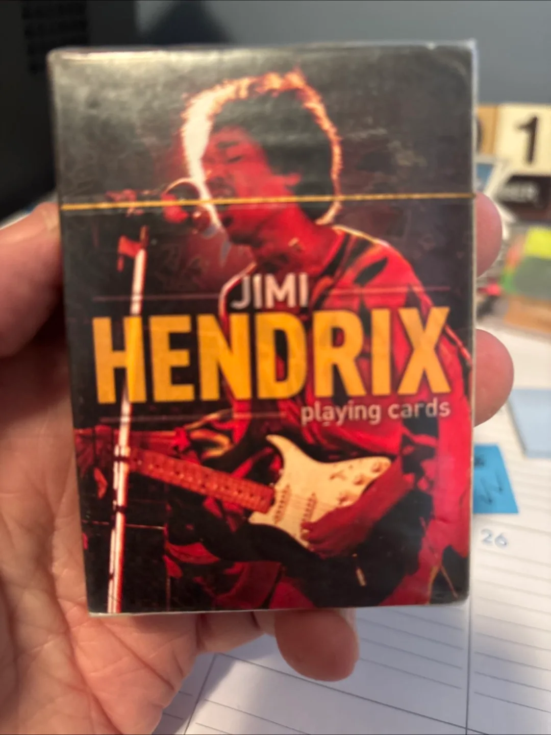 Jimi Hendrix Playing Cards - Poker Sized Deck image indicator(3)