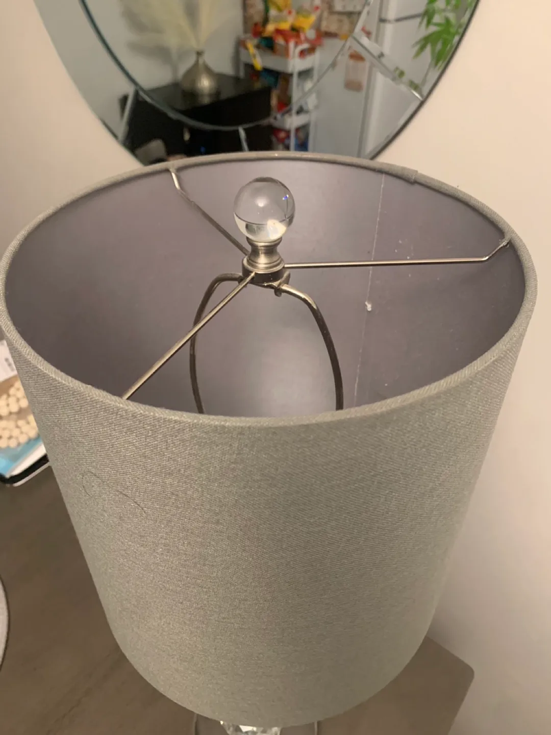 Crystal Table Lamp - 23" Height image indicator(3)