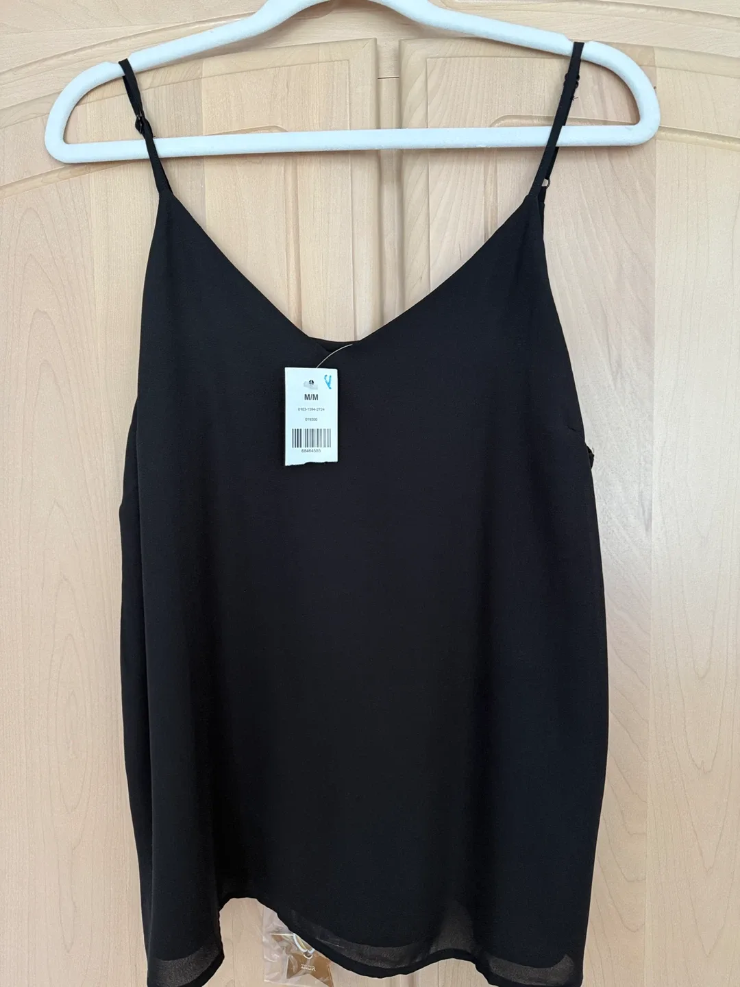 Garage Black Cami Top - Size M/M thumbnail