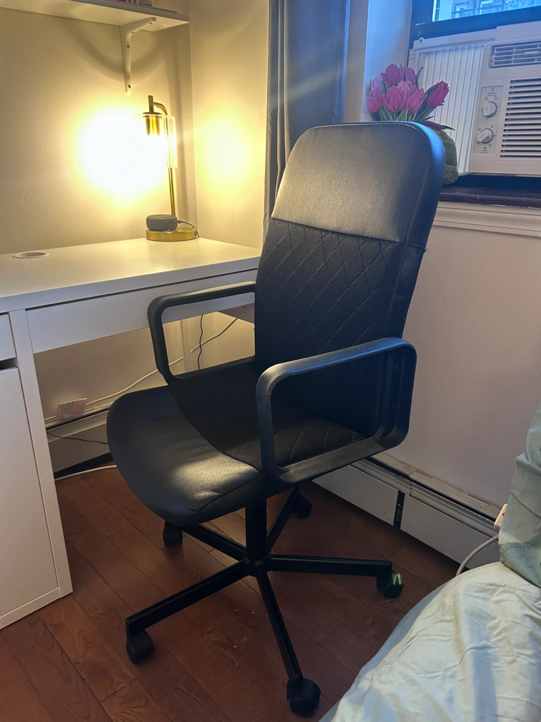 IKEA Renberget Black Office Chair - photo 2