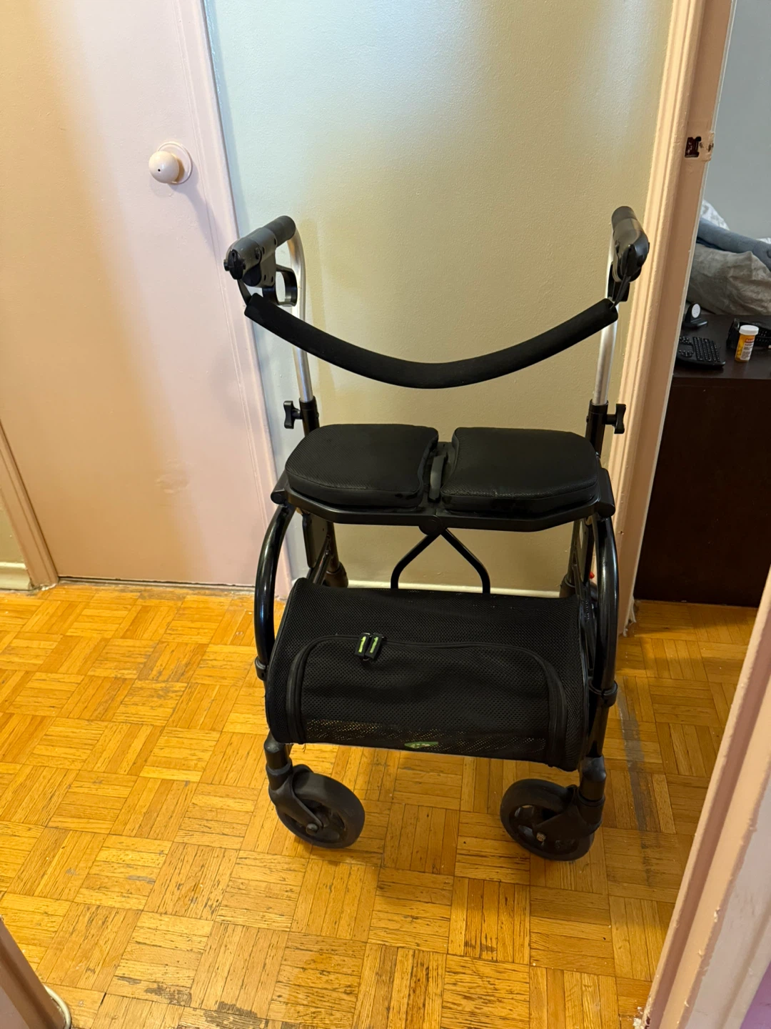 Rollator Walker with Seat & Storage - photo 2