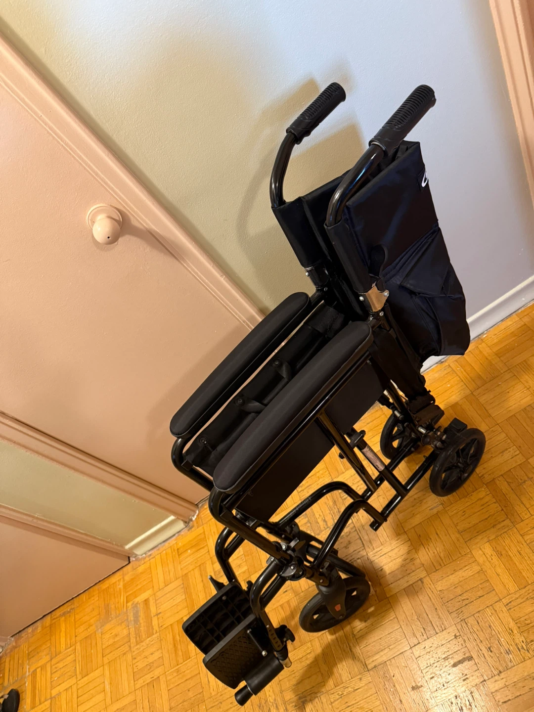 Airgo Ultra-Lightweight Transport Chair - Black - photo 3