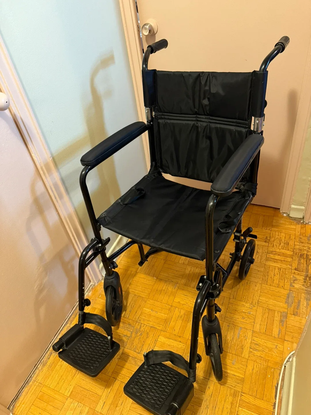 Airgo Ultra-Lightweight Transport Chair - Black