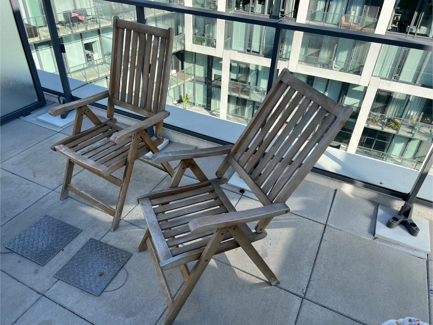 Outdoor Wooden Folding Chairs