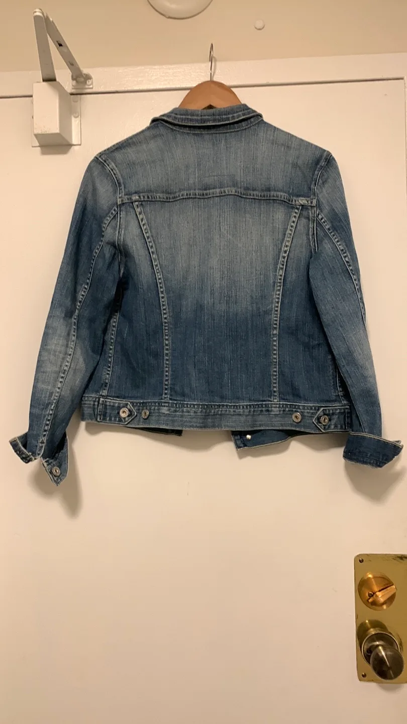 AG Adriano Goldschmied Robyn Denim Jacket - Size L image indicator(2)