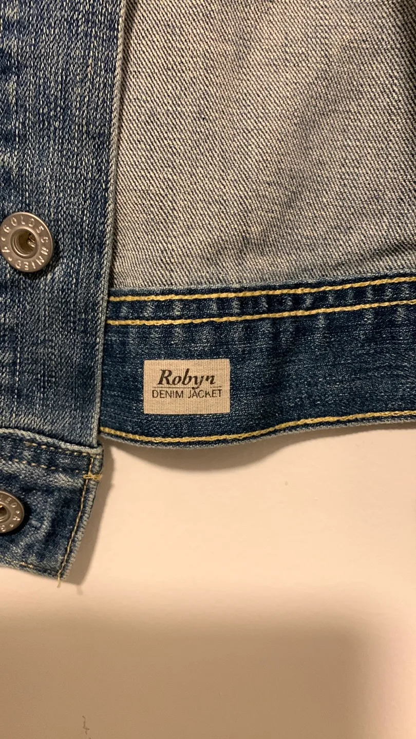 AG Adriano Goldschmied Robyn Denim Jacket - Size L image indicator(3)