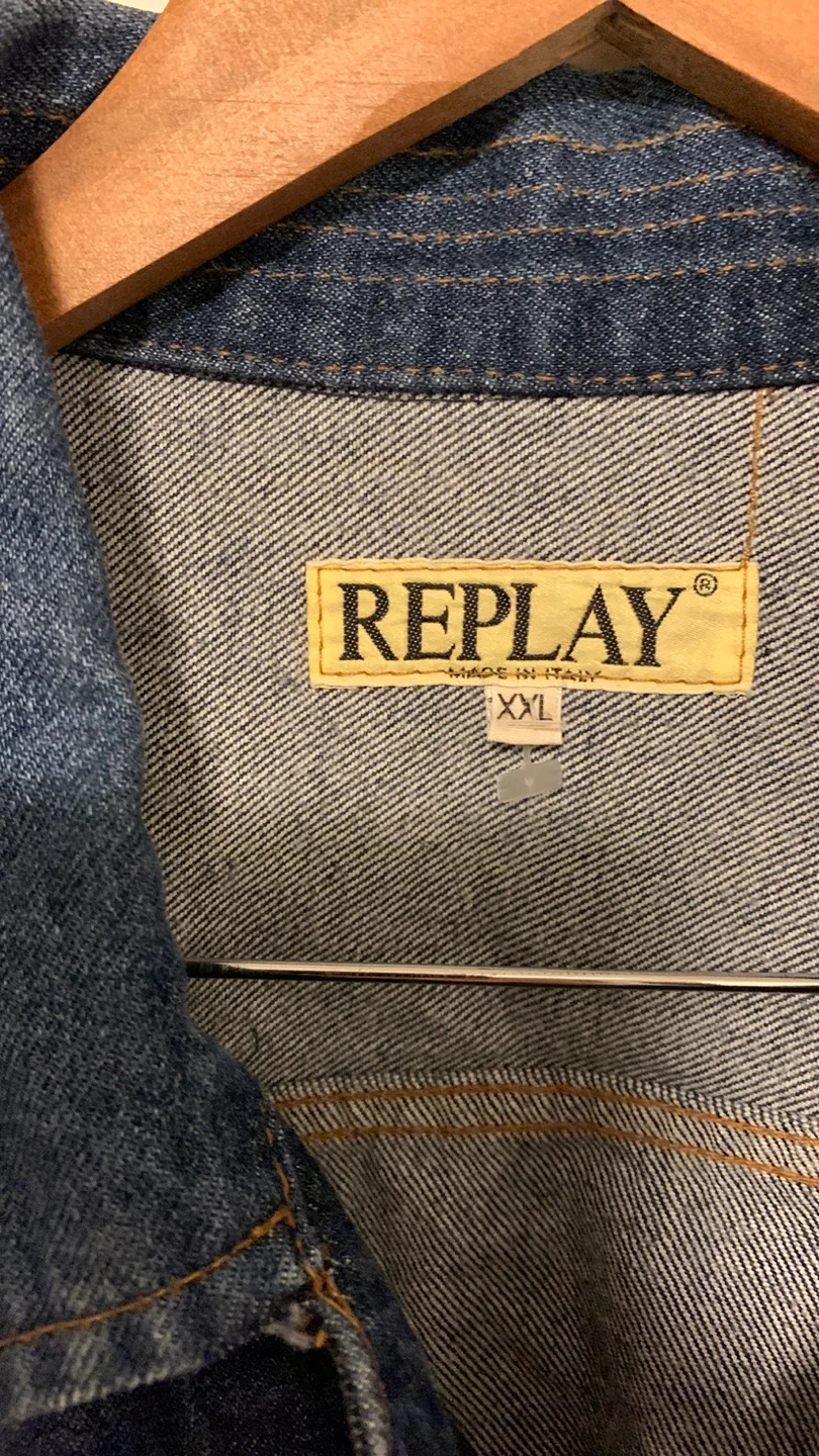 Replay Denim Jacket - Size XXL image indicator(2)