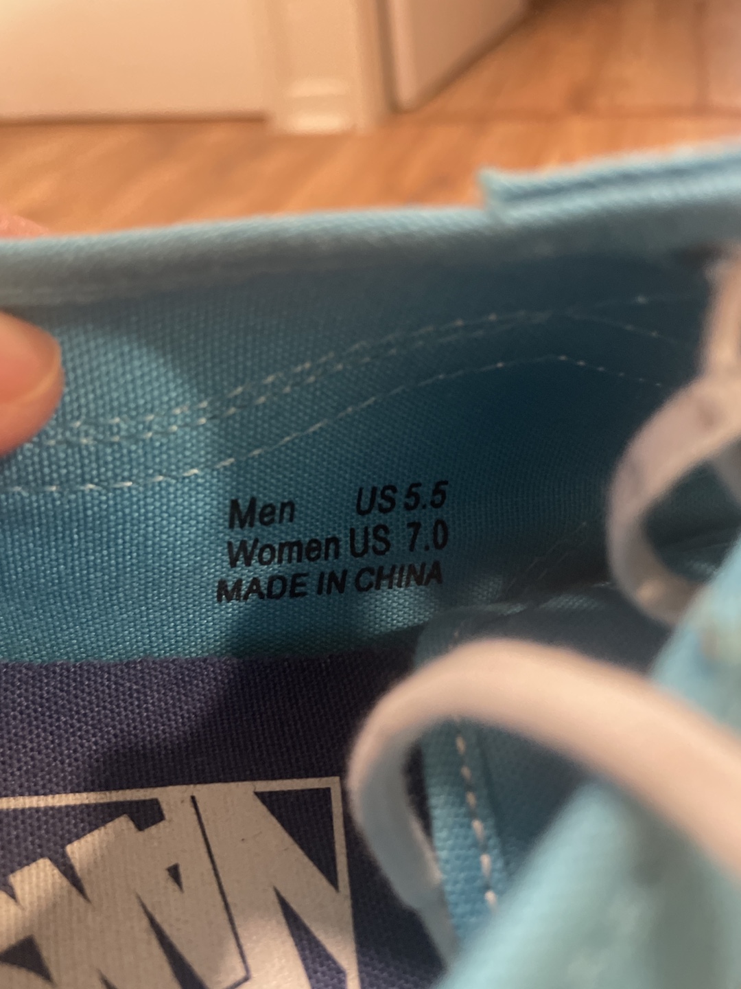 Vans Women's US 7 Blue Sneakers - photo 2