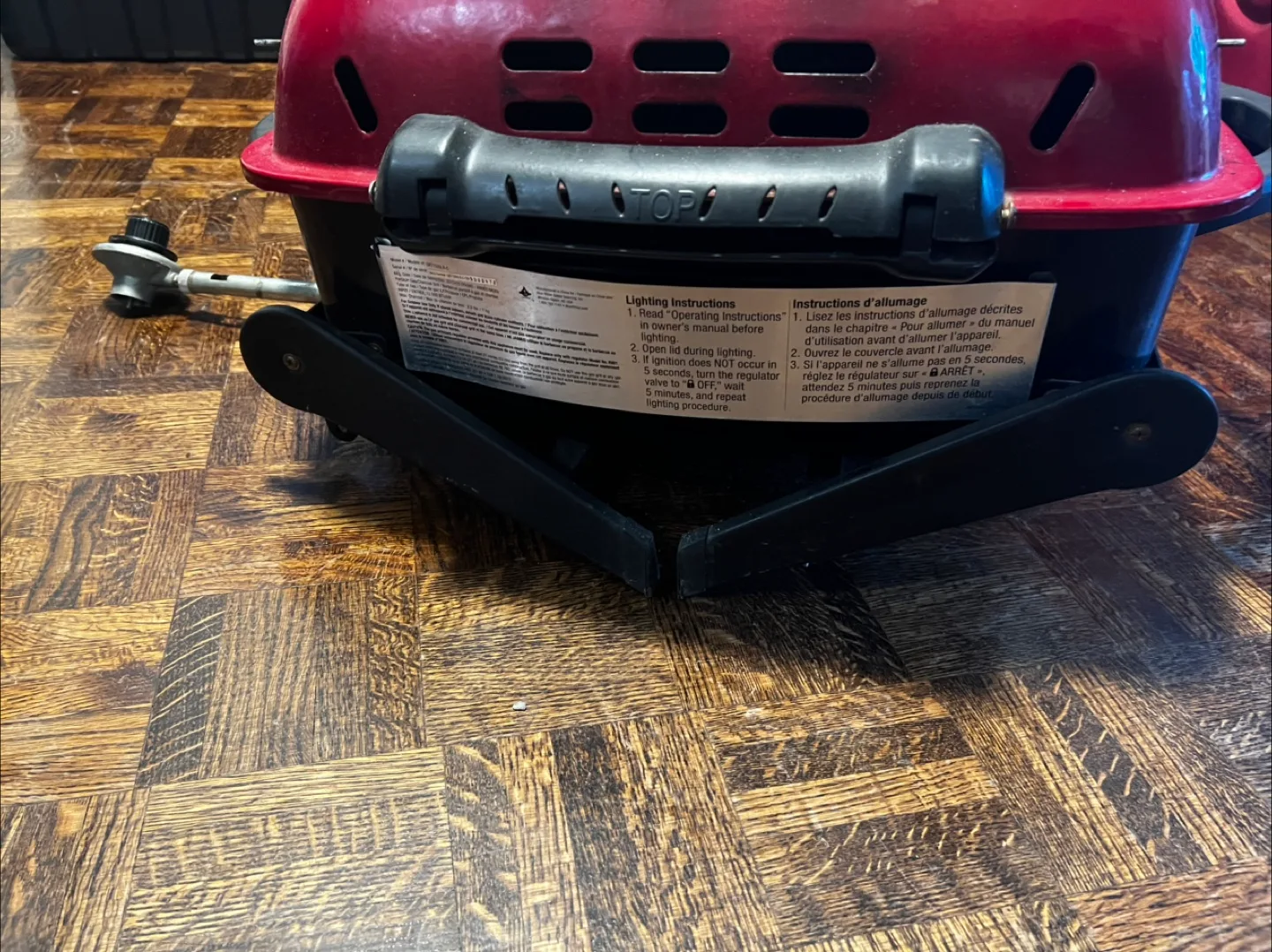 Blue Rhino Crossfire Portable Grill image indicator(7)