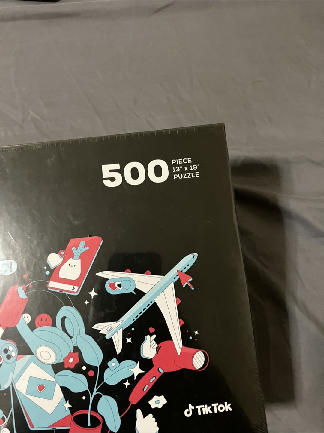 500 pcs Tik Tok Puzzle & 9 Superhero Keychains - photo 4