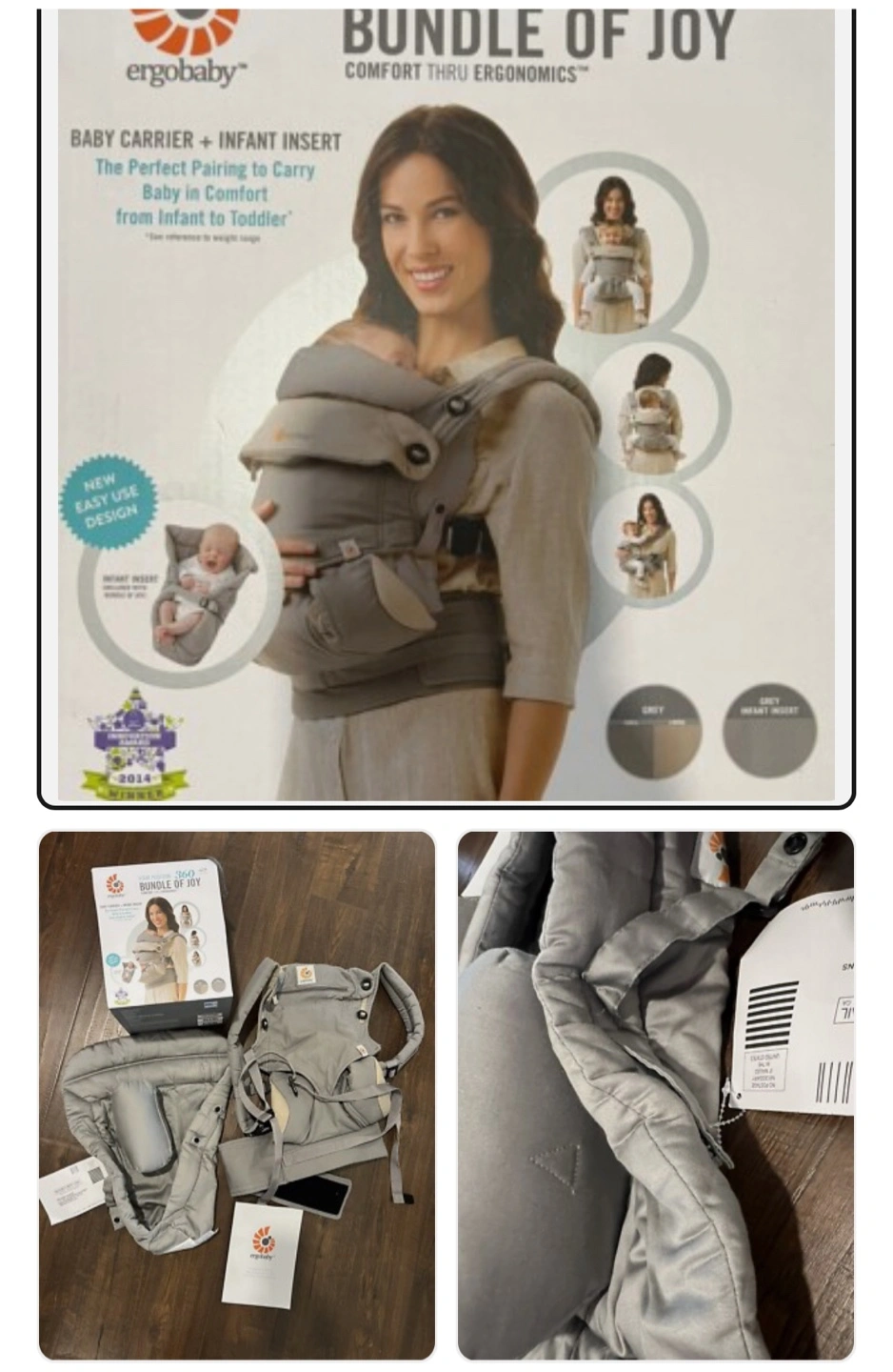 Carrier Bundle How To Use Ergo Baby Carrier With Infant Insert