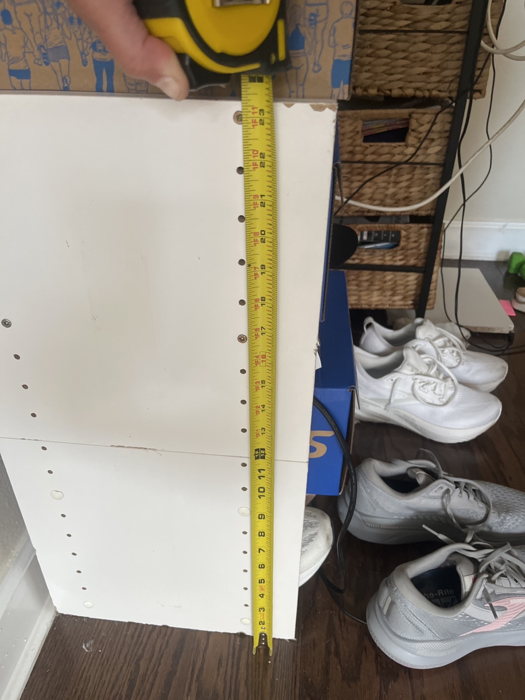 White Shoe Rack - - photo 3