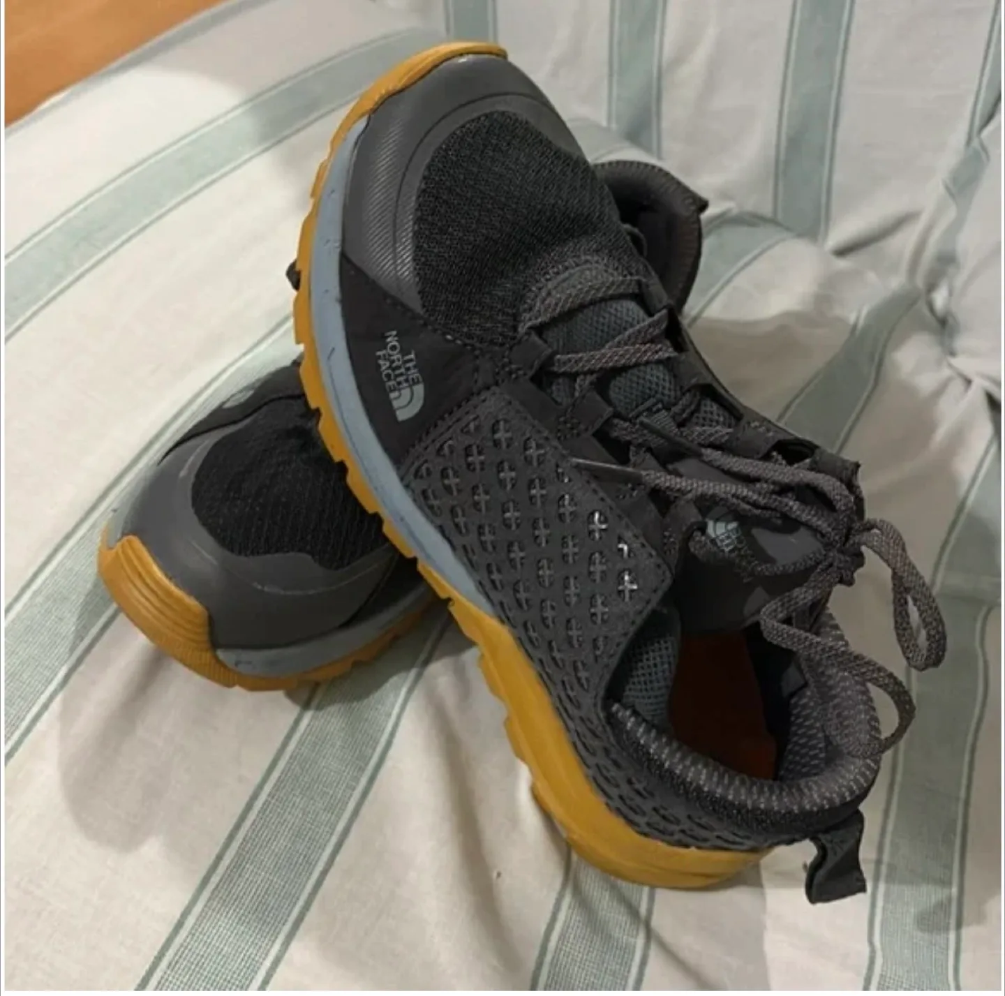 The North Face Grey Trail Running Shoes