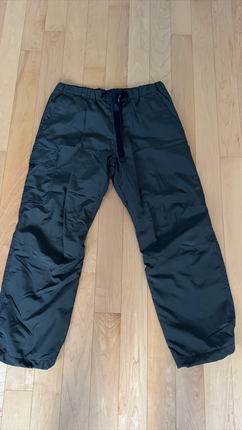 Uniqlo Olive Green Cargo Pants - Size M (30-33in) thumbnail