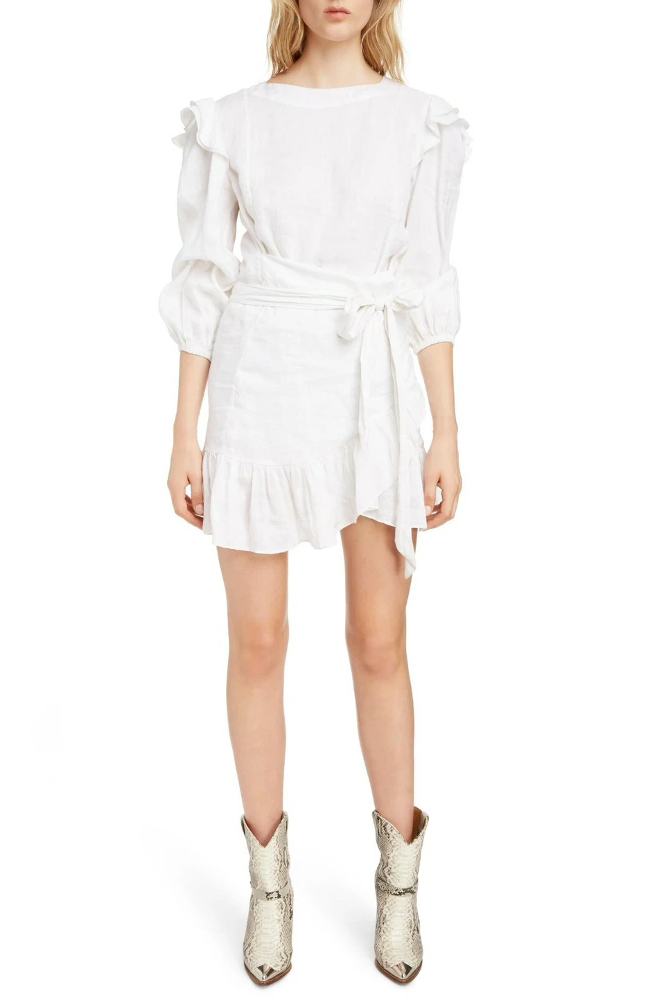 ISABEL MARANT Etoile White TELICIA Dress