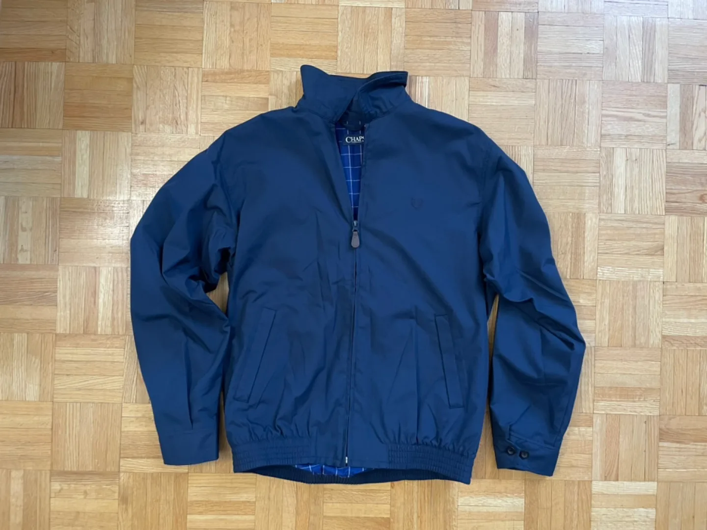 Chaps Navy Blue Jacket thumbnail