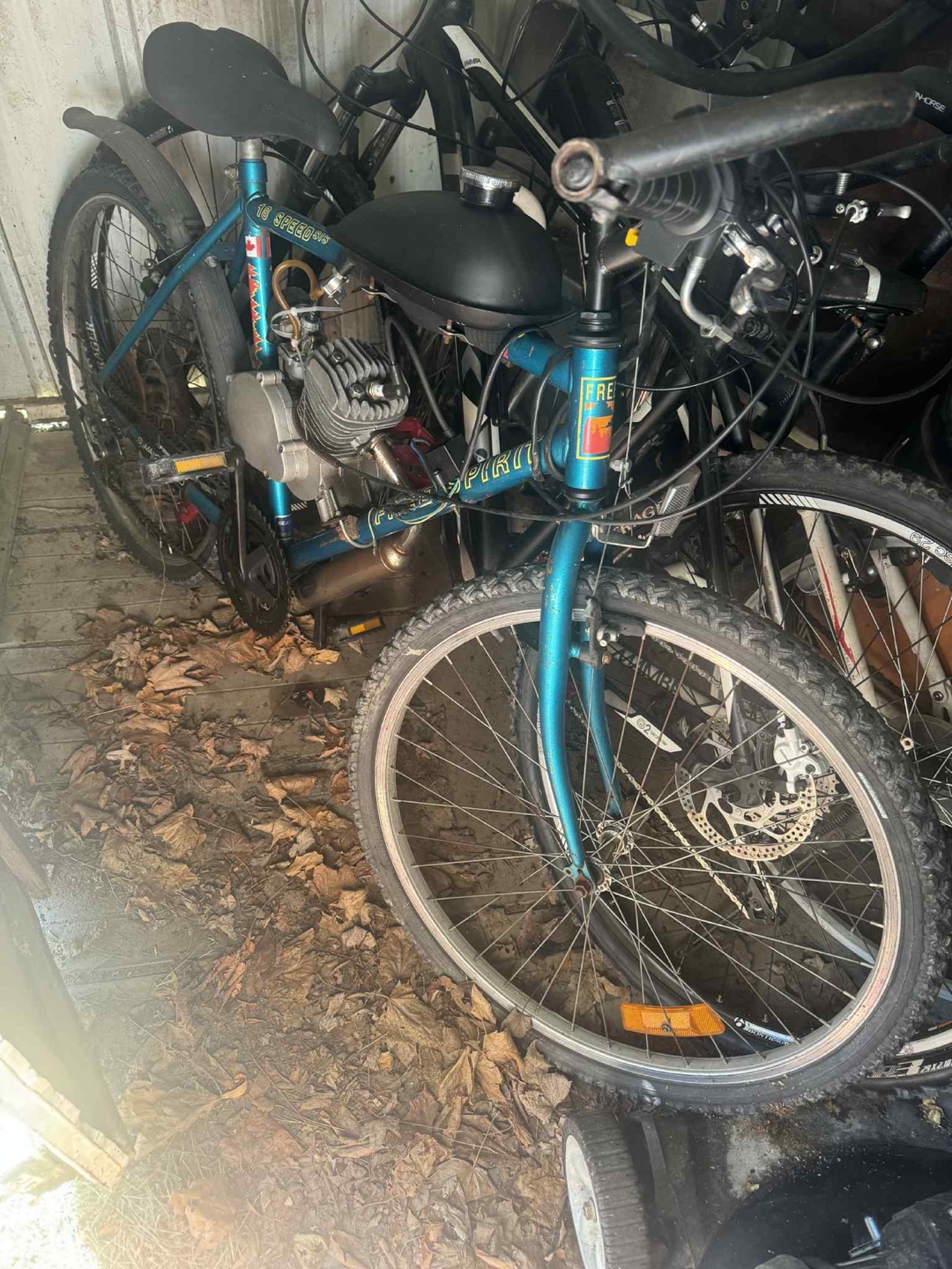 $50 move out sale a classic bicycle and a motorized all together - photo 2