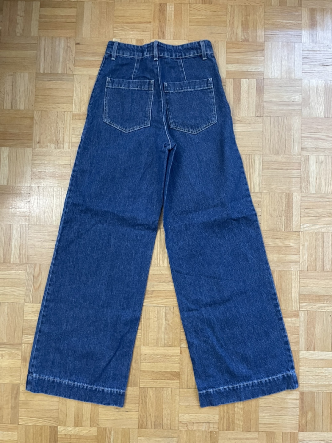 Wide Leg Denim Jeans - photo 2