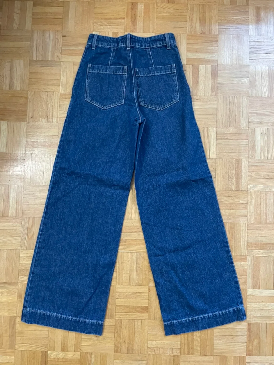 Wide Leg Denim Jeans image indicator(2)