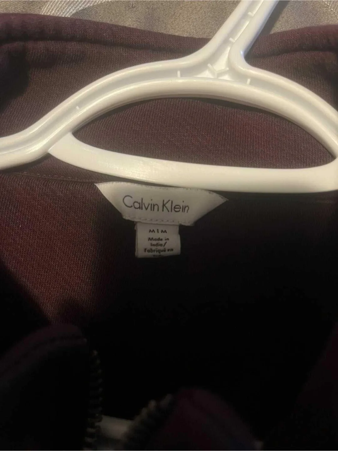 Calvin Klein M Jacket - Burgundy image indicator(2)