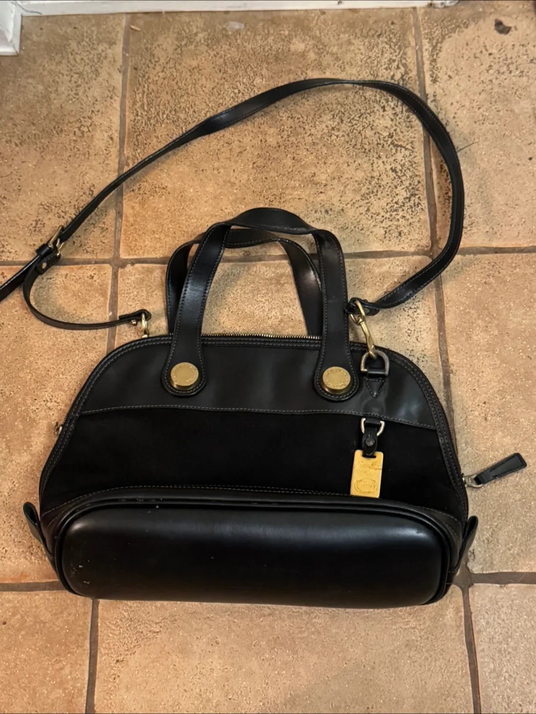 Dooney & Bourke Black Leather Handbag thumbnail
