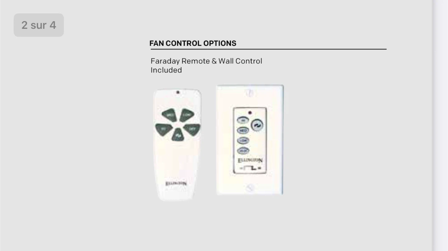 Craftmade 13" Dual Head Ceiling Fan - photo 5