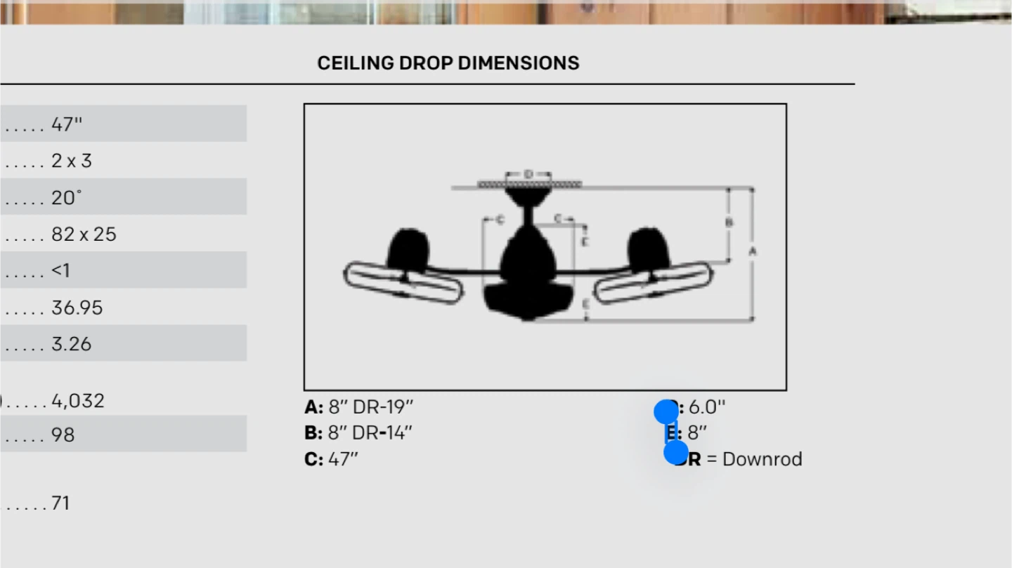 Craftmade 13" Dual Head Ceiling Fan - photo 4