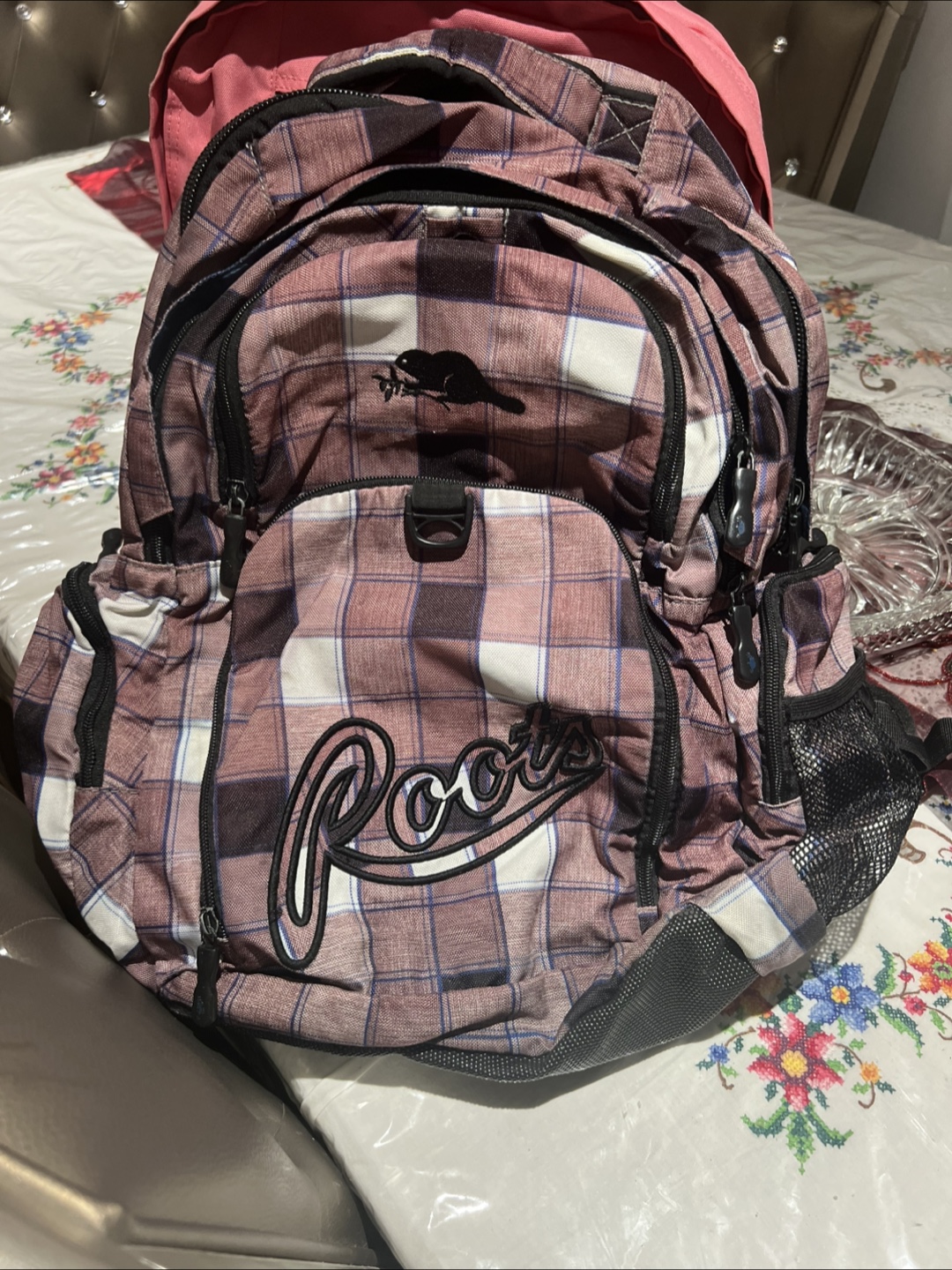 Roots Plaid Backpack - photo 4