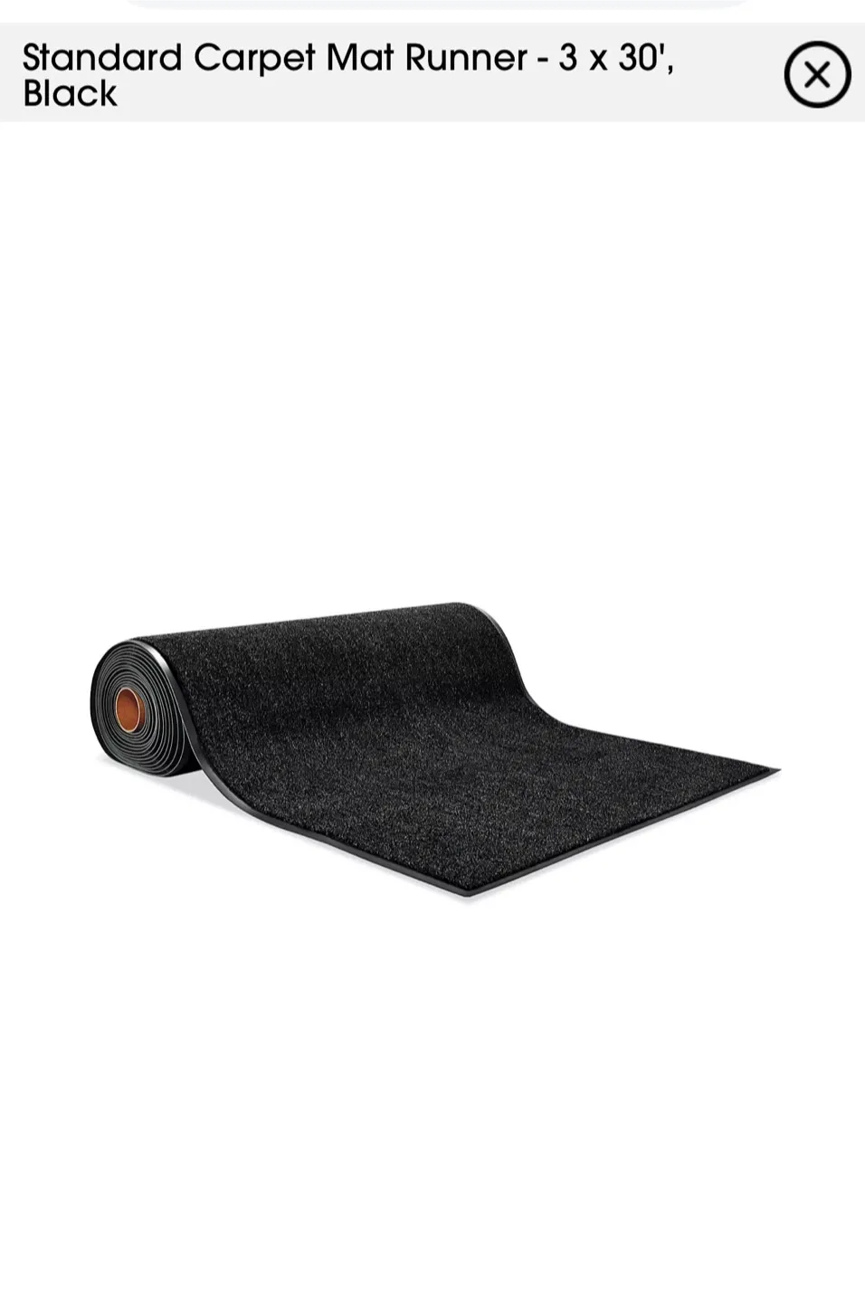 Black Runner Mat image indicator(7)