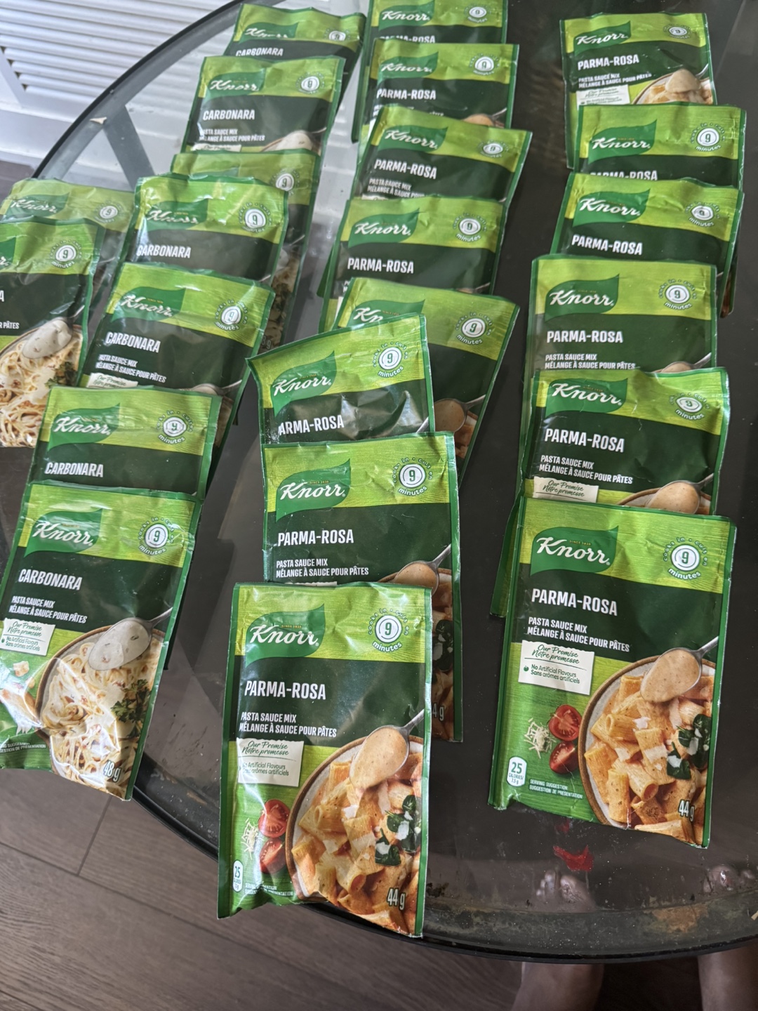 Knorr Pasta Sauce Mix: Carbonara & Parma-Rosa