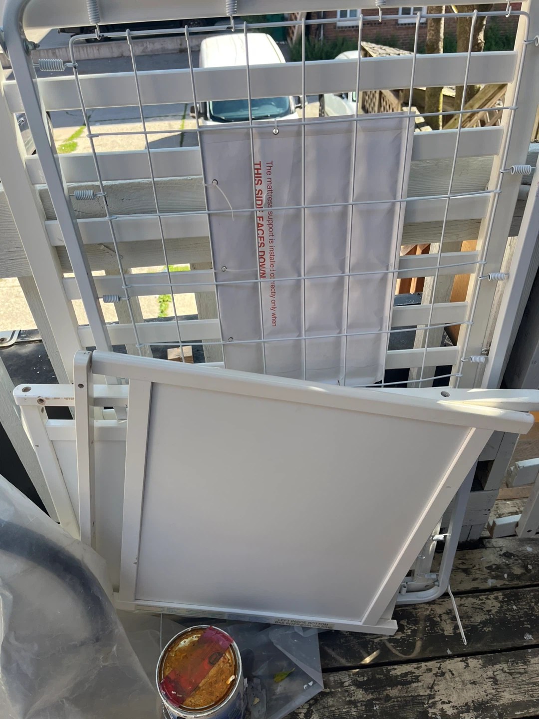 Toddler Bed Frame and Mattress - photo 3