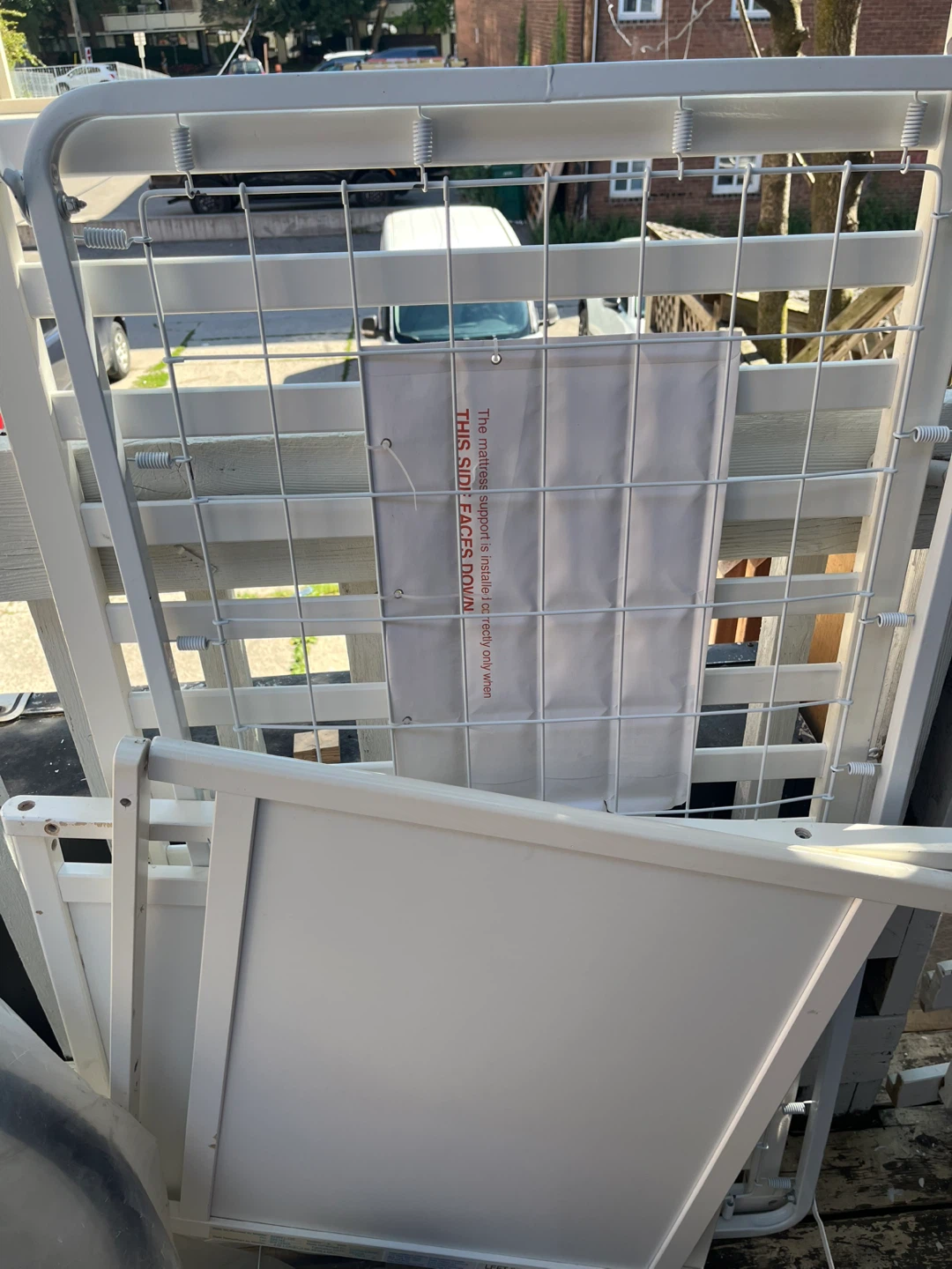 Toddler Bed Frame and Mattress - photo 2